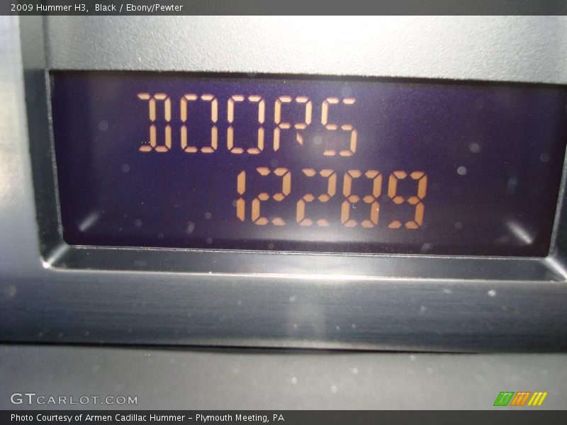 Black / Ebony/Pewter 2009 Hummer H3