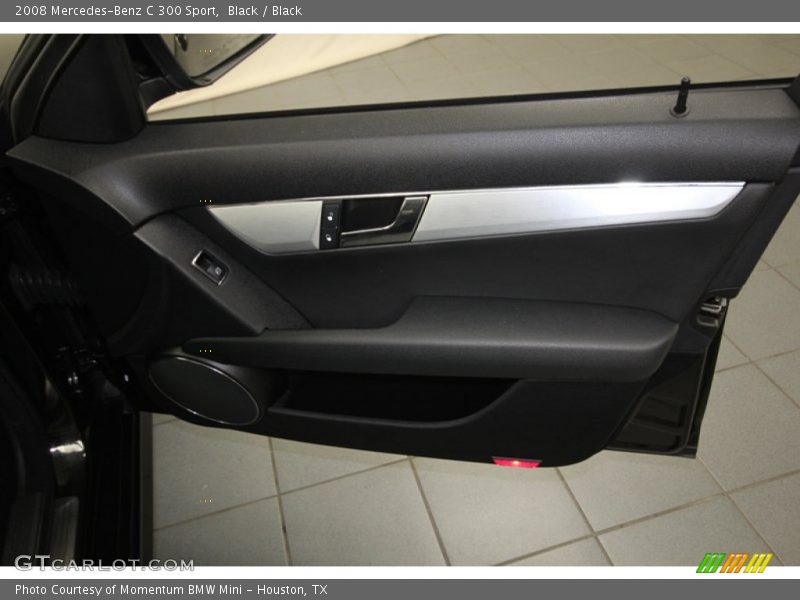 Black / Black 2008 Mercedes-Benz C 300 Sport