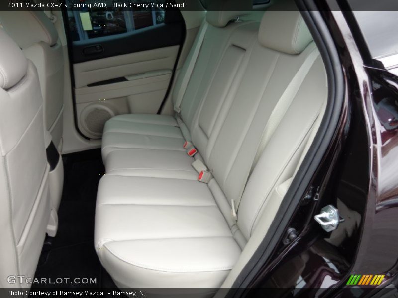 Black Cherry Mica / Sand 2011 Mazda CX-7 s Touring AWD