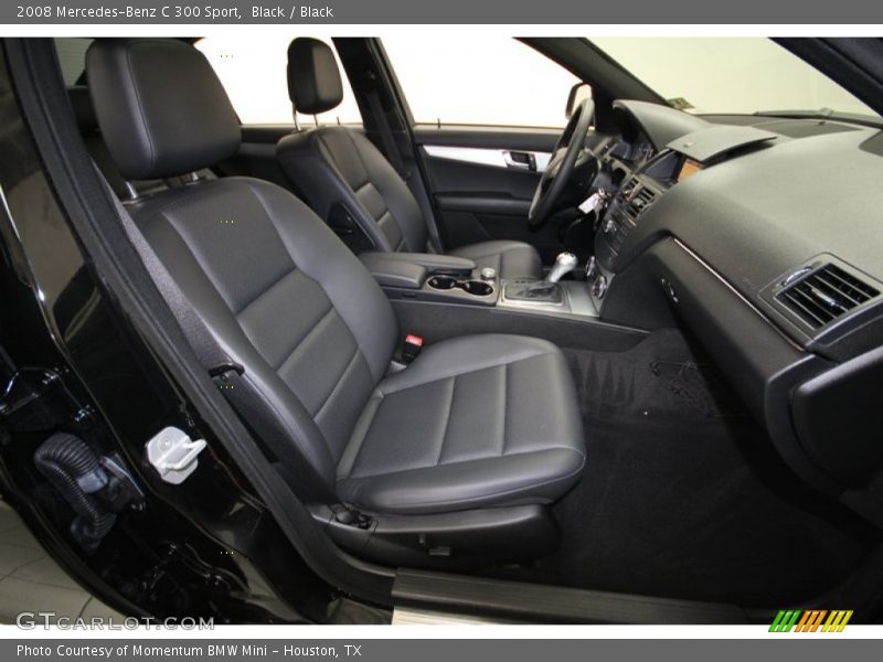 Black / Black 2008 Mercedes-Benz C 300 Sport