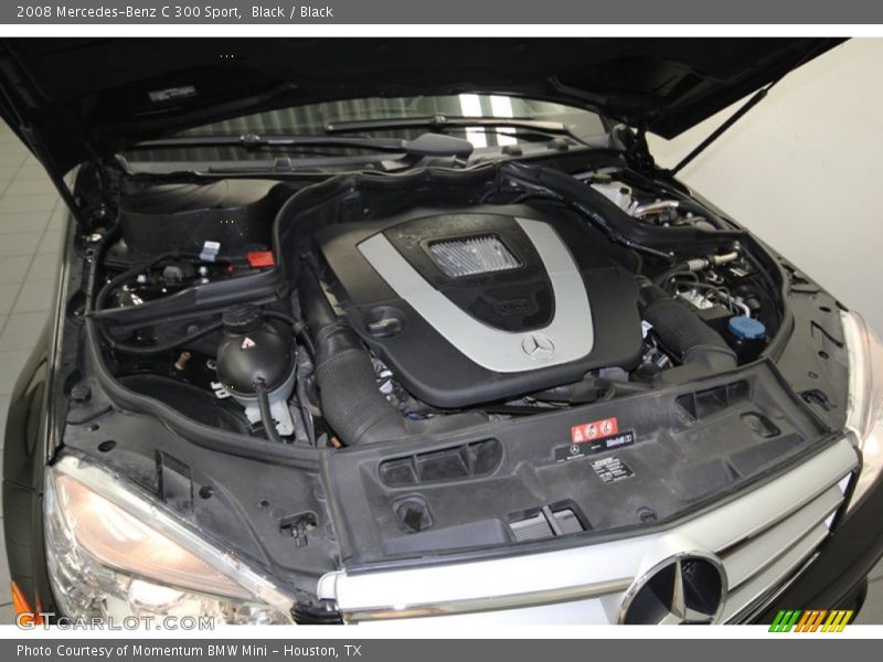 Black / Black 2008 Mercedes-Benz C 300 Sport