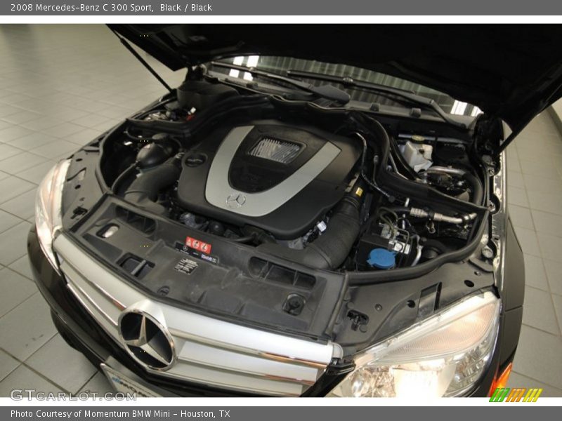 Black / Black 2008 Mercedes-Benz C 300 Sport