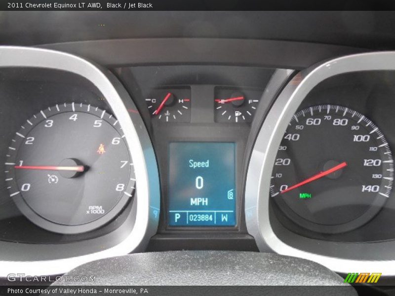 Black / Jet Black 2011 Chevrolet Equinox LT AWD