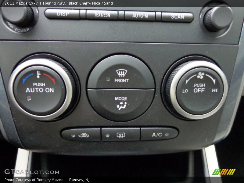 Black Cherry Mica / Sand 2011 Mazda CX-7 s Touring AWD