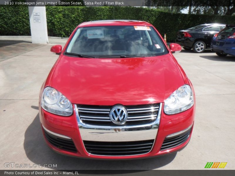 Salsa Red / Titan Black 2010 Volkswagen Jetta Limited Edition Sedan