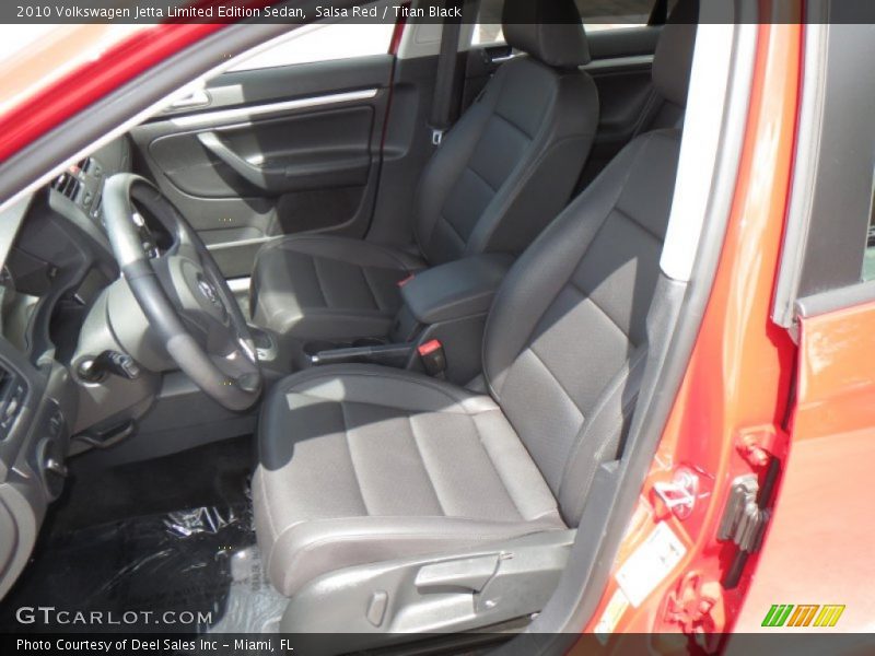Salsa Red / Titan Black 2010 Volkswagen Jetta Limited Edition Sedan