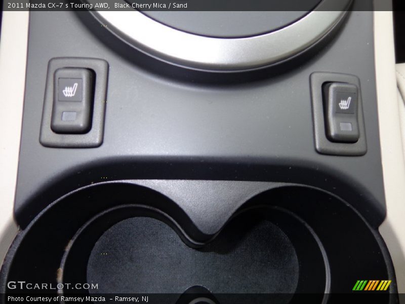 Black Cherry Mica / Sand 2011 Mazda CX-7 s Touring AWD
