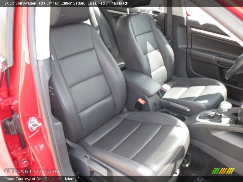Salsa Red / Titan Black 2010 Volkswagen Jetta Limited Edition Sedan