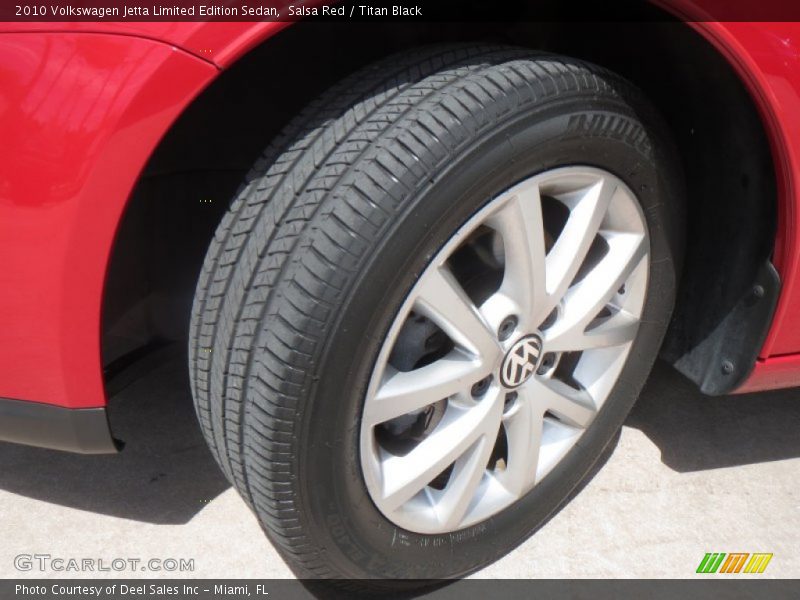 Salsa Red / Titan Black 2010 Volkswagen Jetta Limited Edition Sedan