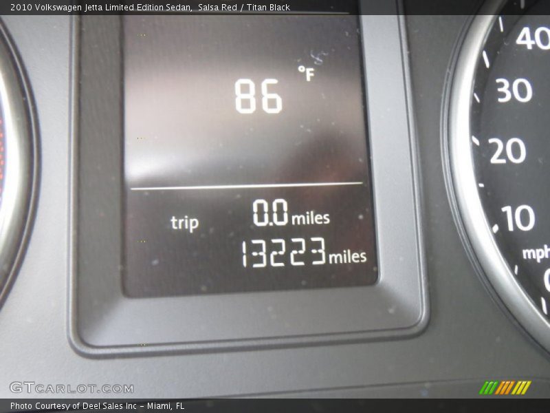 Salsa Red / Titan Black 2010 Volkswagen Jetta Limited Edition Sedan
