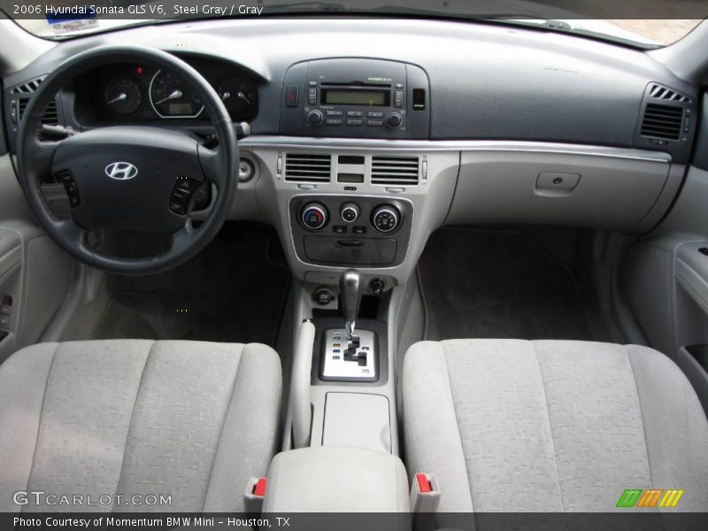 Steel Gray / Gray 2006 Hyundai Sonata GLS V6