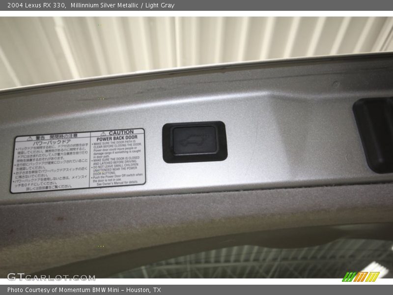 Millinnium Silver Metallic / Light Gray 2004 Lexus RX 330