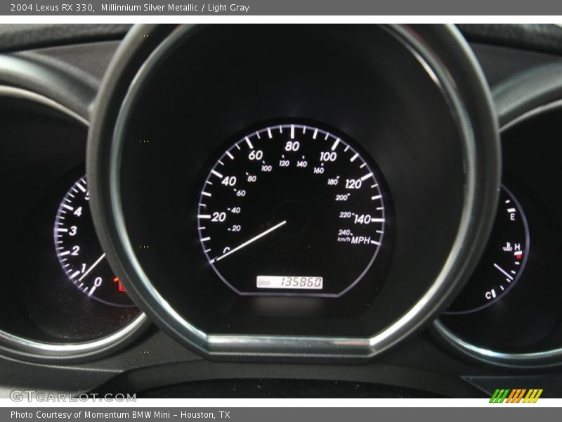Millinnium Silver Metallic / Light Gray 2004 Lexus RX 330