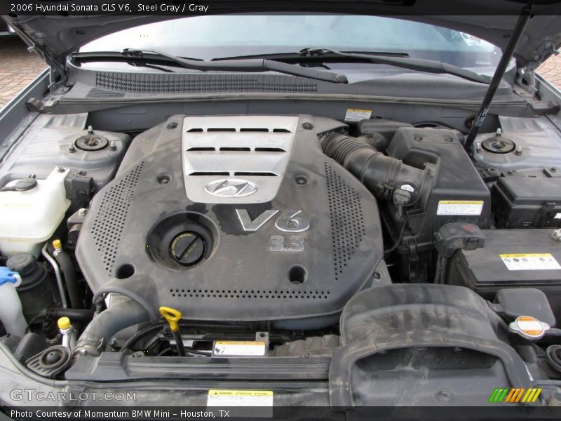 Steel Gray / Gray 2006 Hyundai Sonata GLS V6