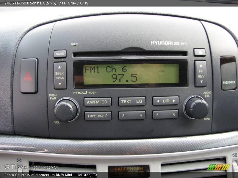 Steel Gray / Gray 2006 Hyundai Sonata GLS V6