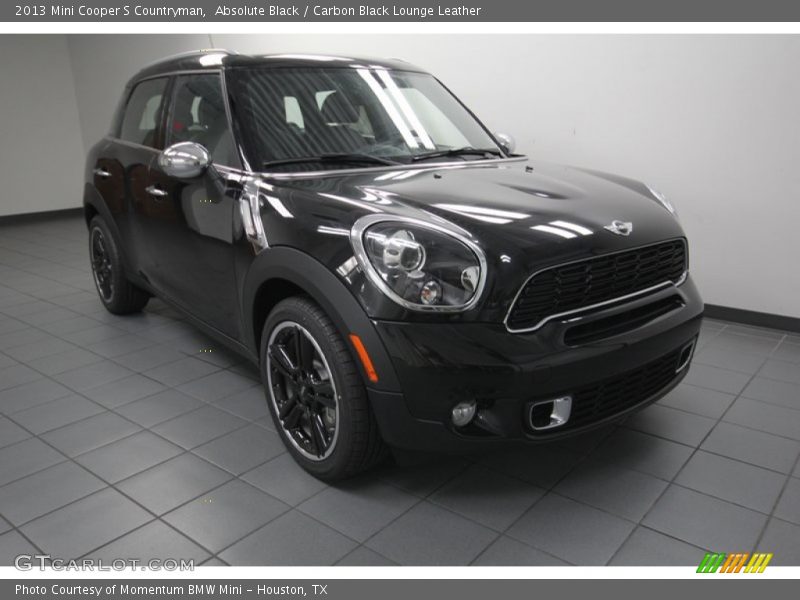 Absolute Black / Carbon Black Lounge Leather 2013 Mini Cooper S Countryman