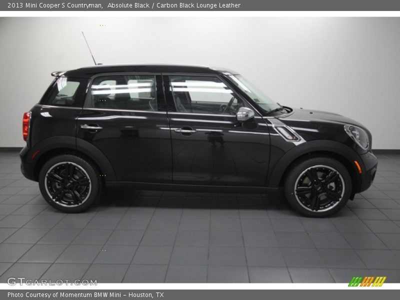 Absolute Black / Carbon Black Lounge Leather 2013 Mini Cooper S Countryman