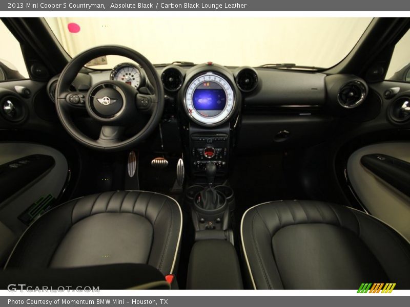 Absolute Black / Carbon Black Lounge Leather 2013 Mini Cooper S Countryman