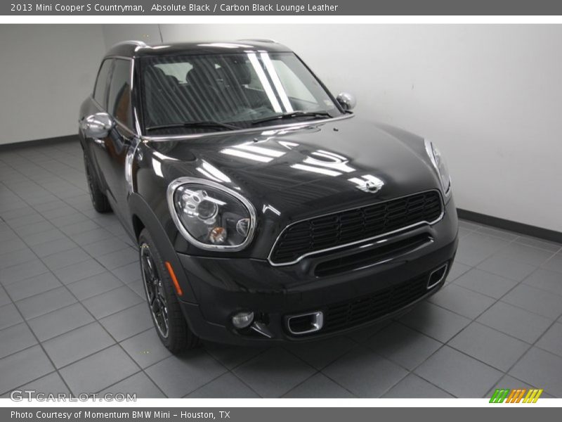 Absolute Black / Carbon Black Lounge Leather 2013 Mini Cooper S Countryman