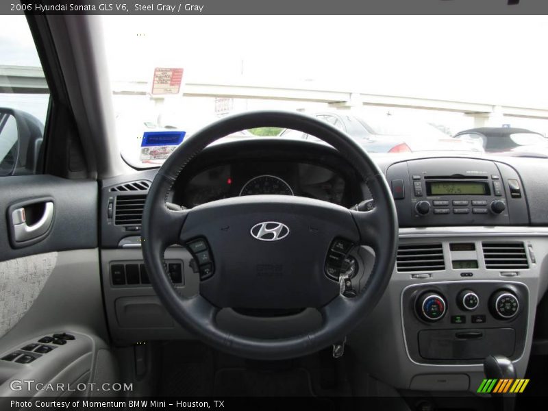 Steel Gray / Gray 2006 Hyundai Sonata GLS V6