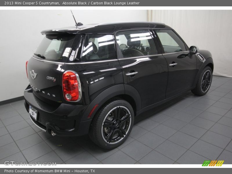 Absolute Black / Carbon Black Lounge Leather 2013 Mini Cooper S Countryman