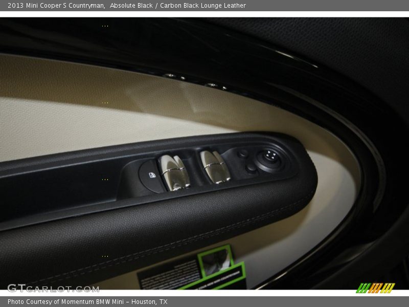 Absolute Black / Carbon Black Lounge Leather 2013 Mini Cooper S Countryman