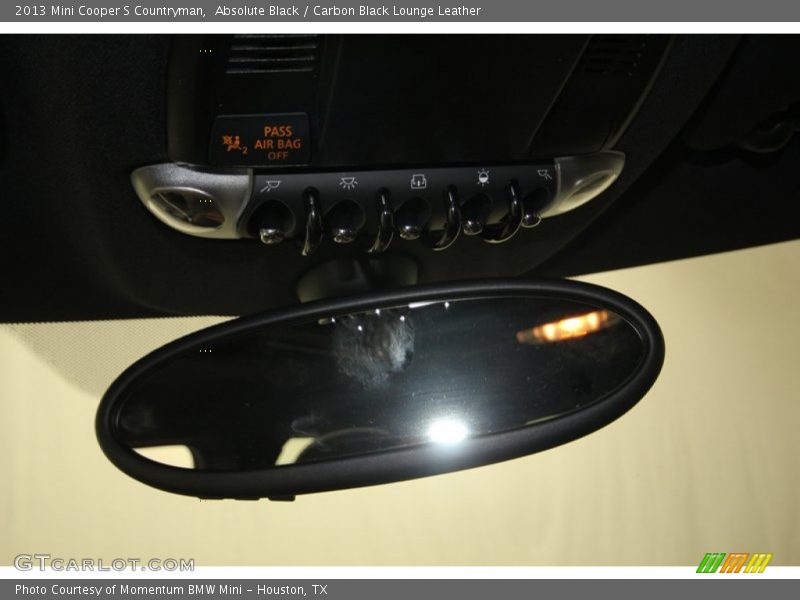 Absolute Black / Carbon Black Lounge Leather 2013 Mini Cooper S Countryman