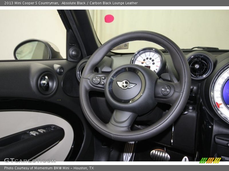 Absolute Black / Carbon Black Lounge Leather 2013 Mini Cooper S Countryman