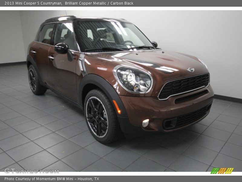 Brilliant Copper Metallic / Carbon Black 2013 Mini Cooper S Countryman