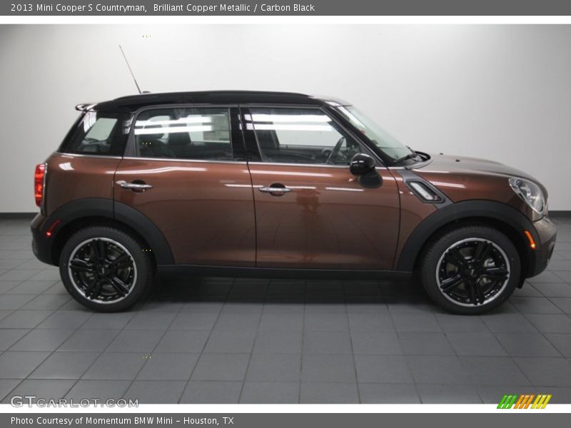 Brilliant Copper Metallic / Carbon Black 2013 Mini Cooper S Countryman