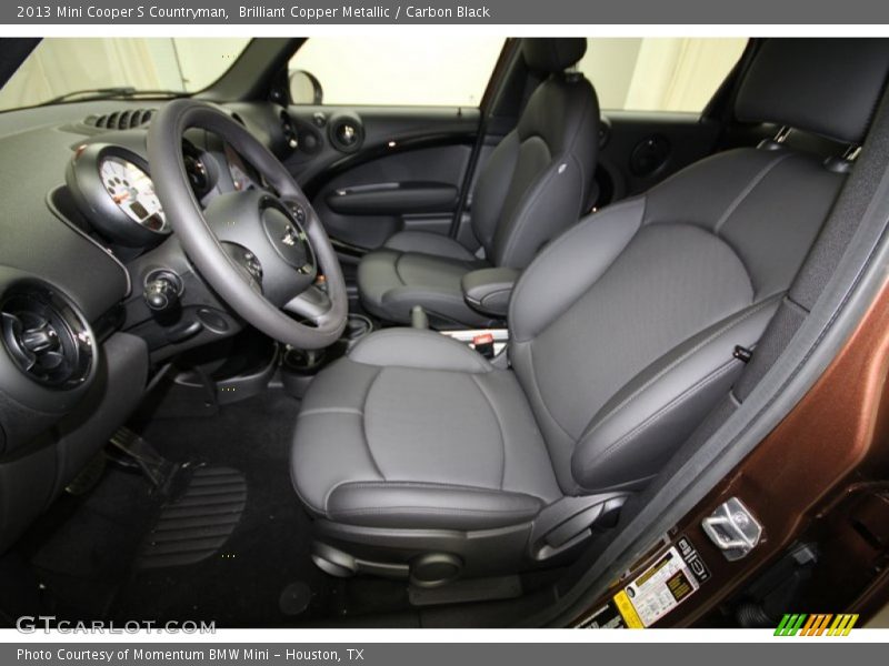 Brilliant Copper Metallic / Carbon Black 2013 Mini Cooper S Countryman