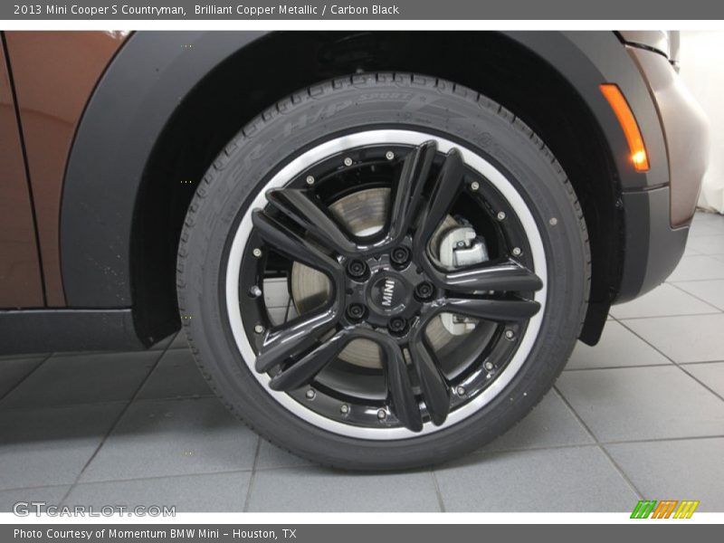 Brilliant Copper Metallic / Carbon Black 2013 Mini Cooper S Countryman