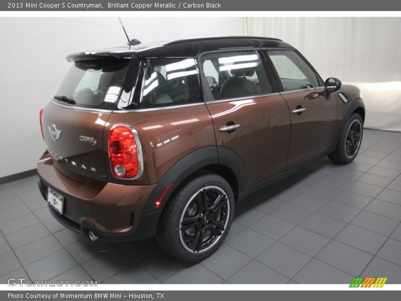 Brilliant Copper Metallic / Carbon Black 2013 Mini Cooper S Countryman