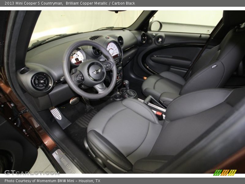 Brilliant Copper Metallic / Carbon Black 2013 Mini Cooper S Countryman