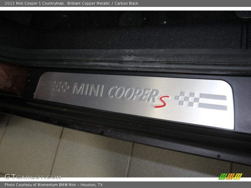 Brilliant Copper Metallic / Carbon Black 2013 Mini Cooper S Countryman
