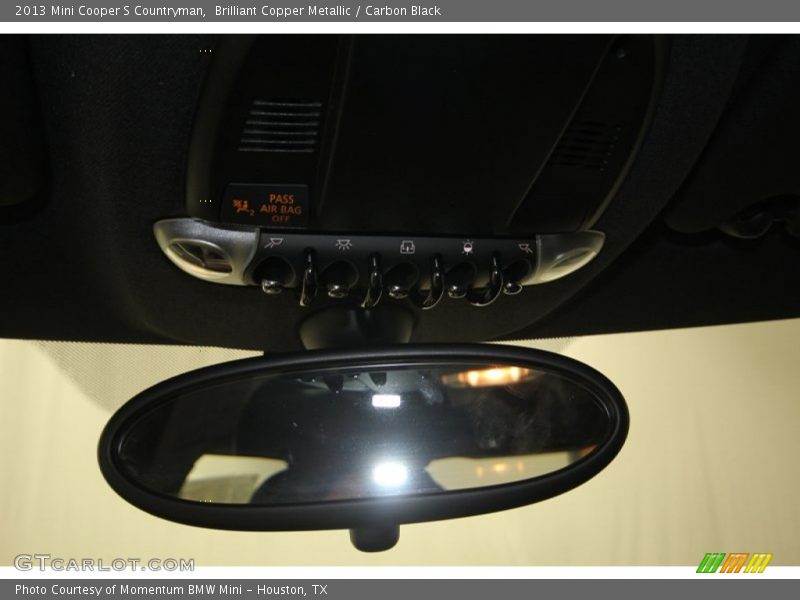 Brilliant Copper Metallic / Carbon Black 2013 Mini Cooper S Countryman