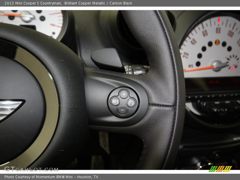 Brilliant Copper Metallic / Carbon Black 2013 Mini Cooper S Countryman