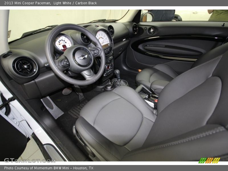  2013 Cooper Paceman Carbon Black Interior