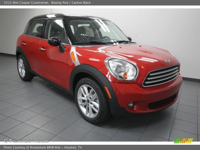 Blazing Red / Carbon Black 2013 Mini Cooper Countryman