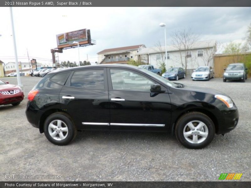 Super Black / Black 2013 Nissan Rogue S AWD