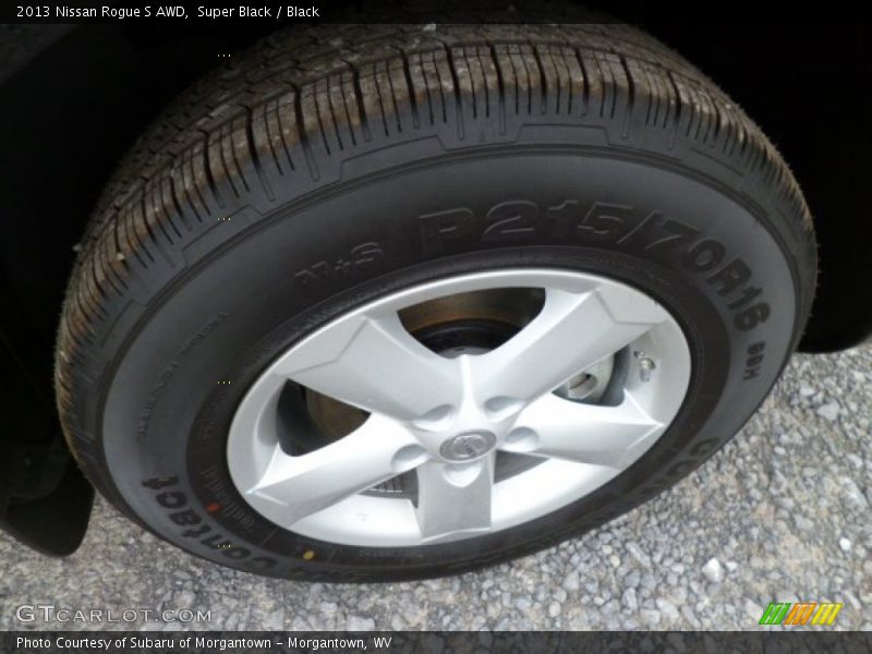 Super Black / Black 2013 Nissan Rogue S AWD
