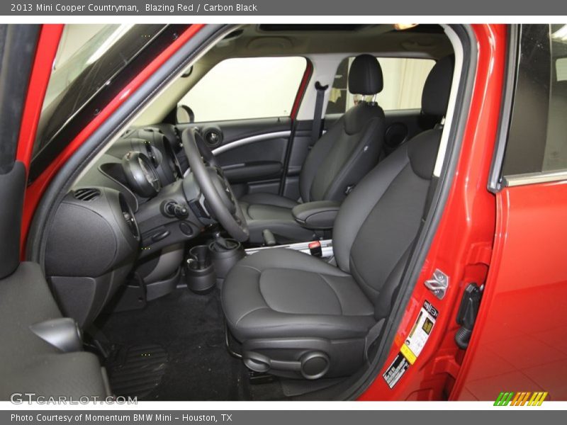 Blazing Red / Carbon Black 2013 Mini Cooper Countryman