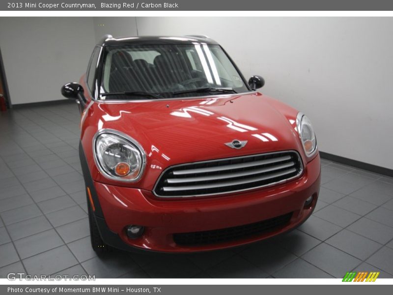 Blazing Red / Carbon Black 2013 Mini Cooper Countryman