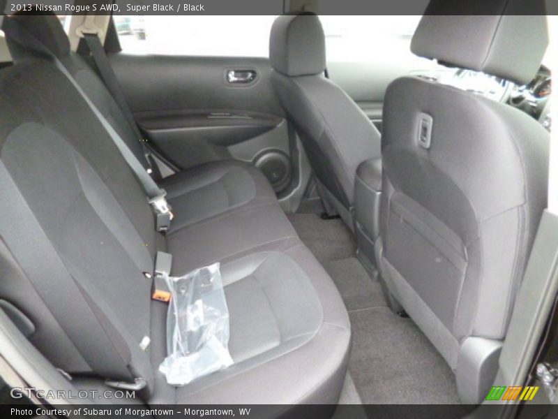 Super Black / Black 2013 Nissan Rogue S AWD
