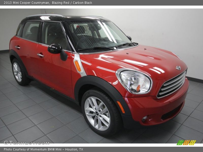 Blazing Red / Carbon Black 2013 Mini Cooper Countryman