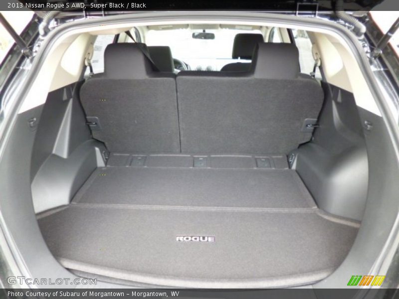 Super Black / Black 2013 Nissan Rogue S AWD