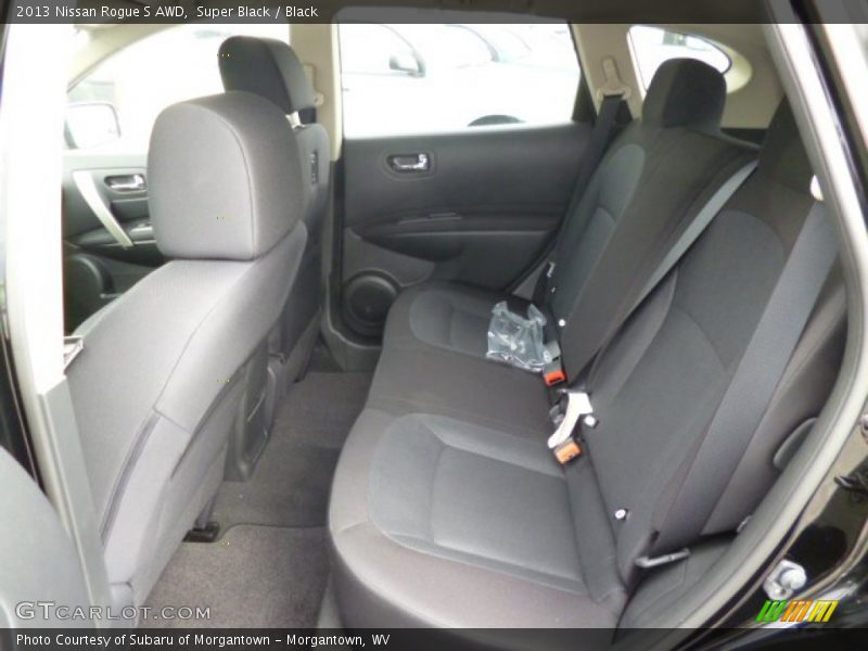 Super Black / Black 2013 Nissan Rogue S AWD