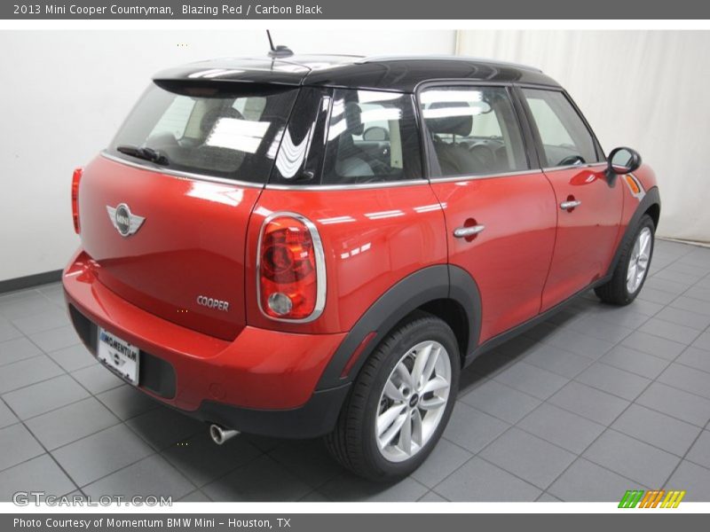 Blazing Red / Carbon Black 2013 Mini Cooper Countryman