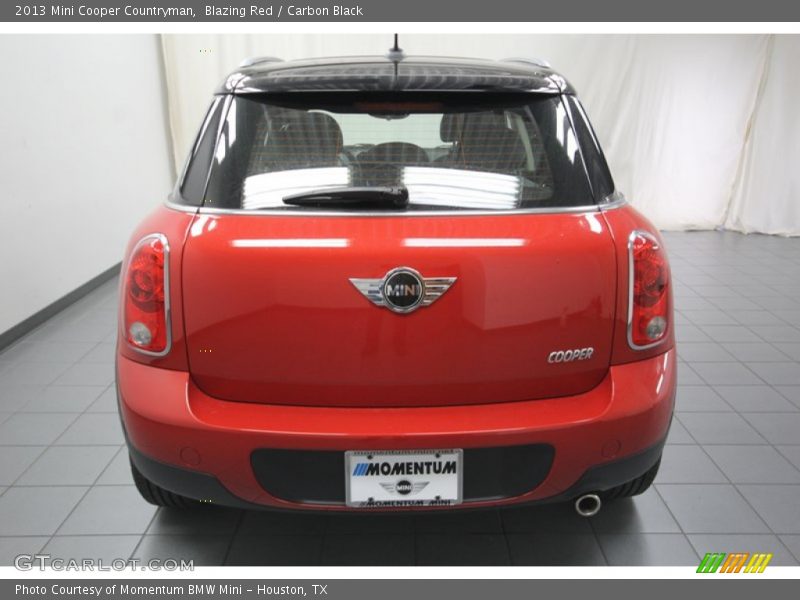 Blazing Red / Carbon Black 2013 Mini Cooper Countryman
