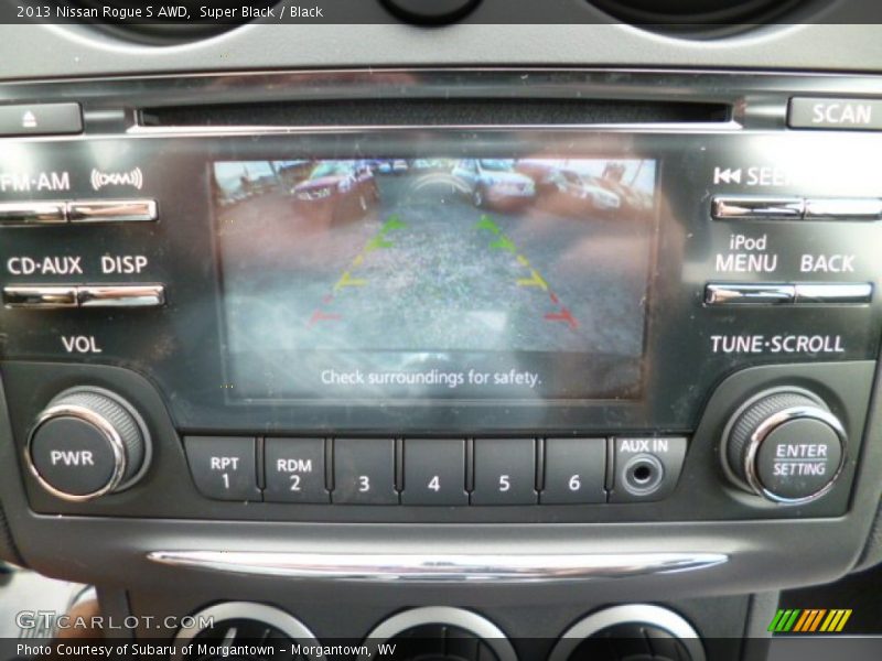 Super Black / Black 2013 Nissan Rogue S AWD